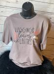 Leggings, Leaves & Lattes Softstyle Tee