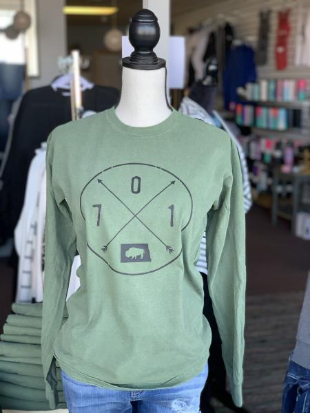 701 Circle ND LongSleeve Tee