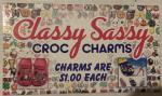 Classy Sassy Croc charms