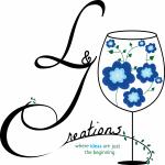 L & J Creations Hand Painted Glassware Collections
