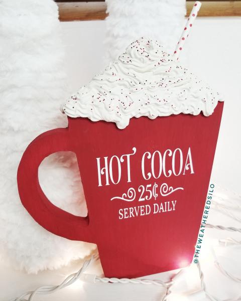 Hot Cocoa Sign picture