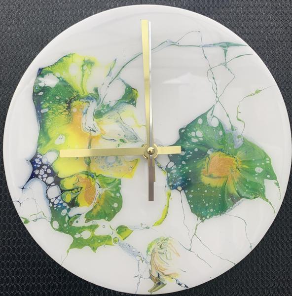 Acrylic Painted Clock