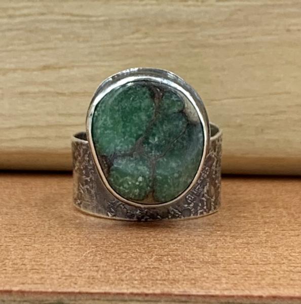 Turquoise silver ring