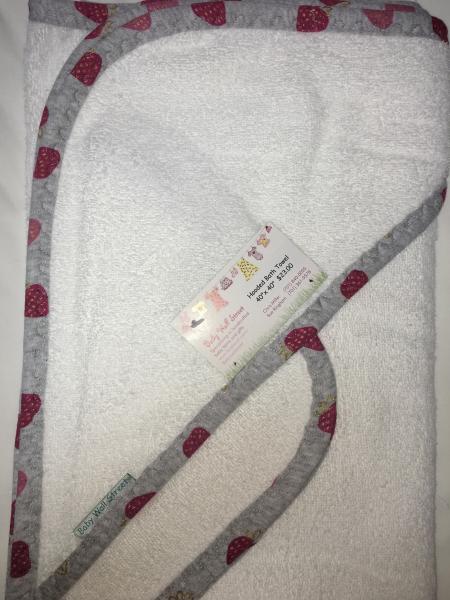 Hooded Bath Towel w/washcloth picture