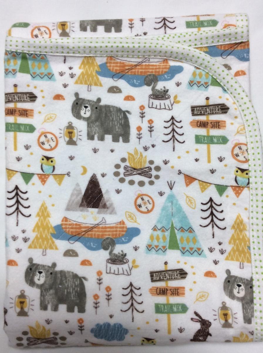 40&rdquo;x 40&rdquo; 2-ply Flannel Blanket picture