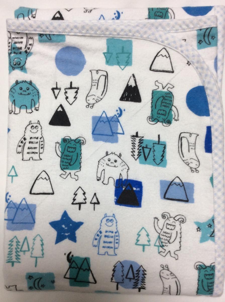 40&rdquo;x 40&rdquo; 2-ply Flannel Blanket picture