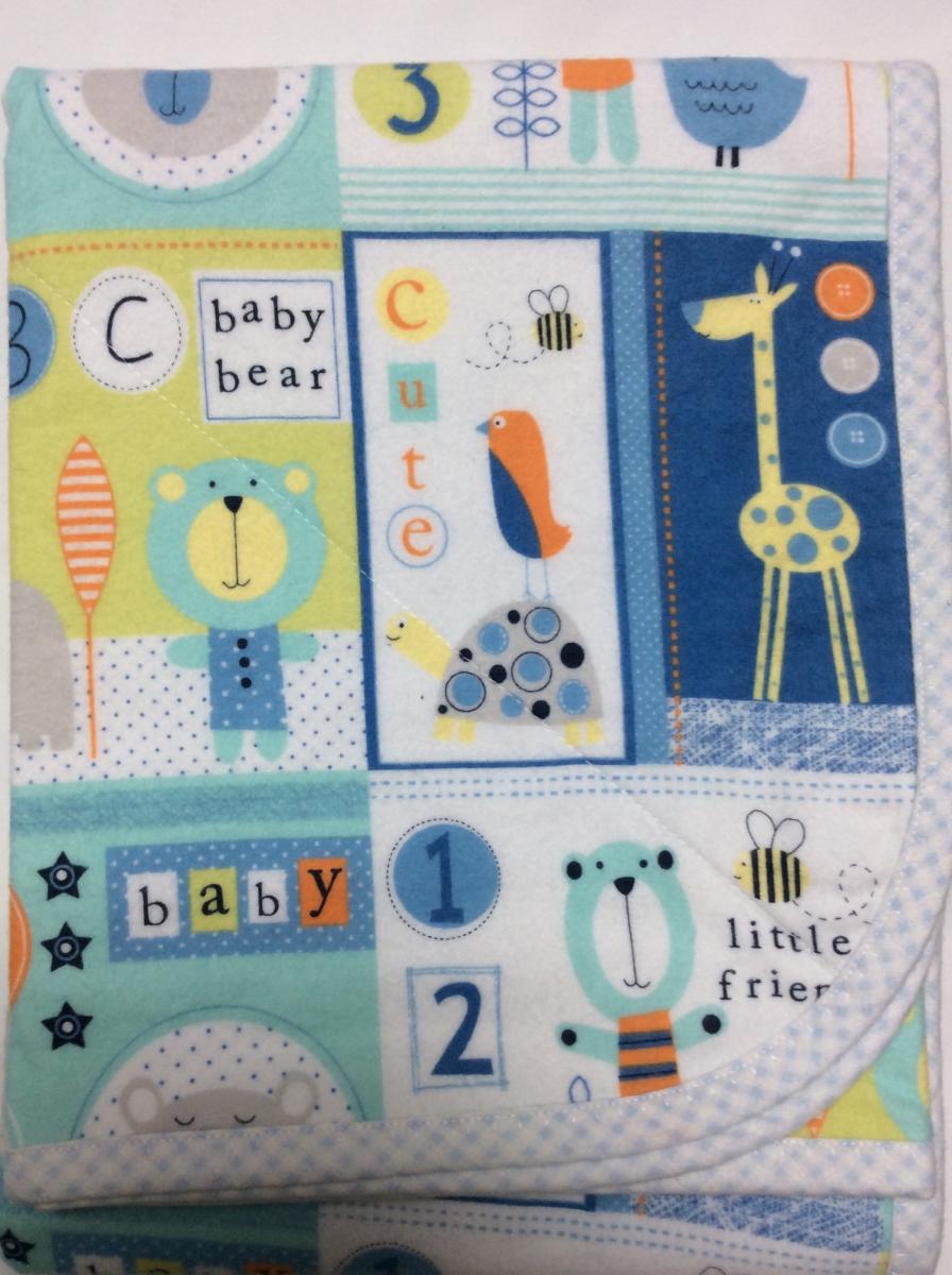 40&rdquo;x 40&rdquo; 2-ply Flannel Blanket picture