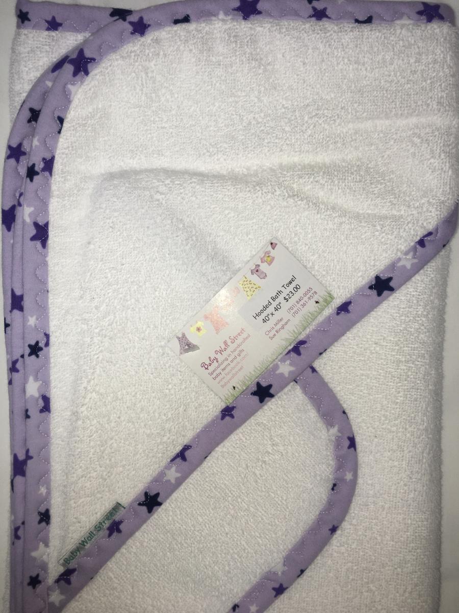 Hooded Bath Towel w/washcloth picture