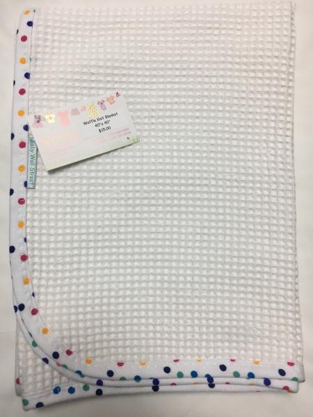 40”x 40” Waffle Knit Blanket