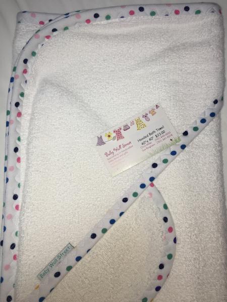 Hooded Bath Towel w/washcloth picture