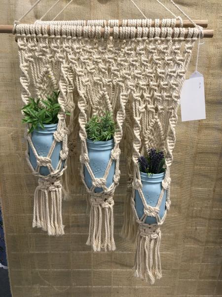 mason jar plant hanger picture