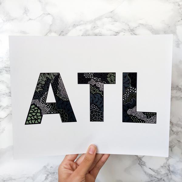 ATL art print picture