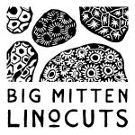 Big Mitten Linocuts