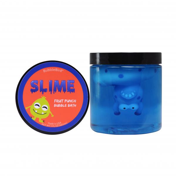 Bubble Bath Slime Blue Fruit Punch