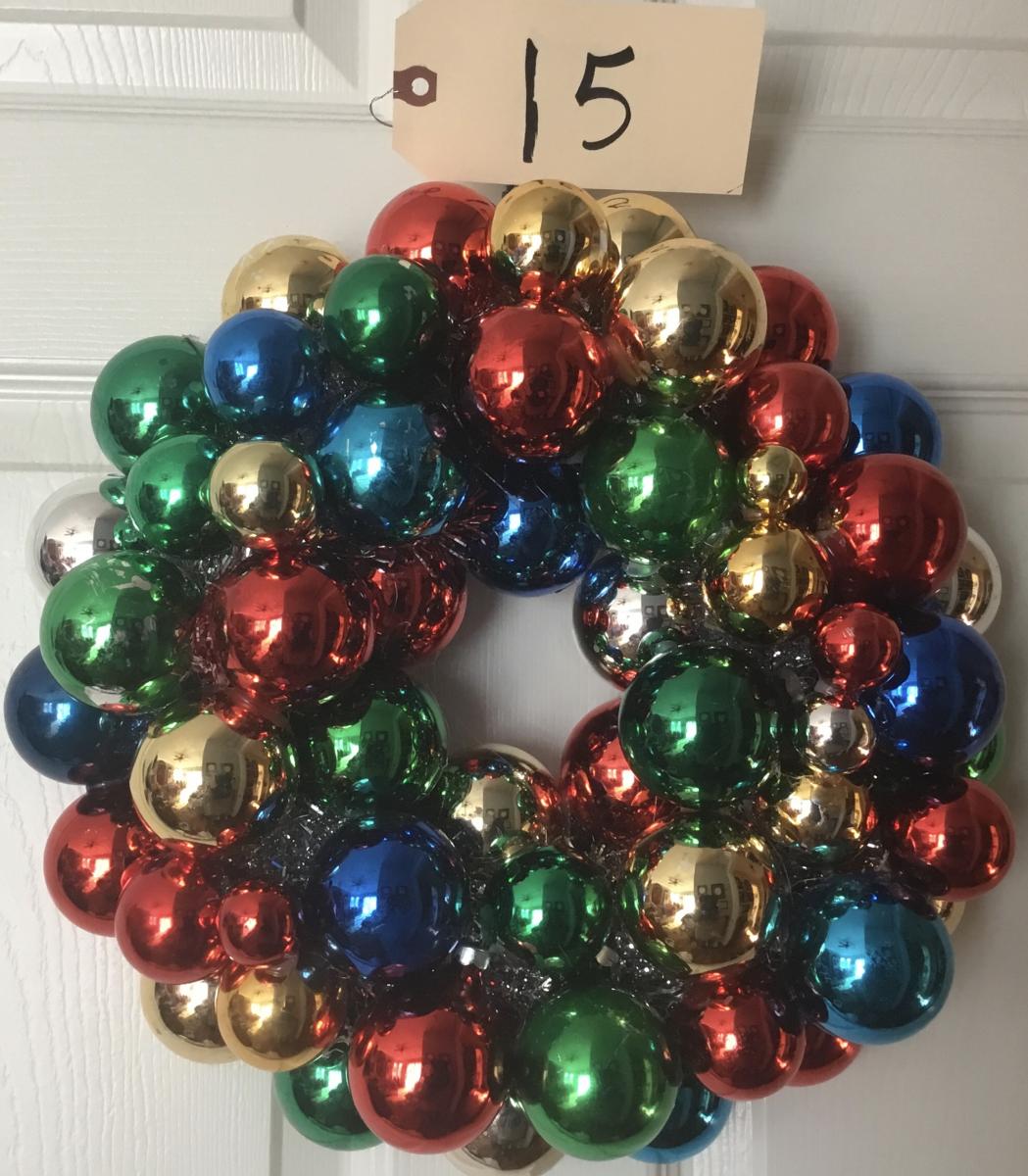 Christmas wreath picture