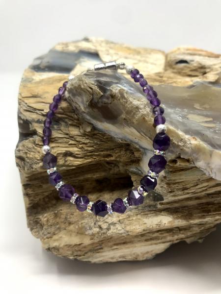 Amethyst Semi Precious Gemstone Jewelry Set picture