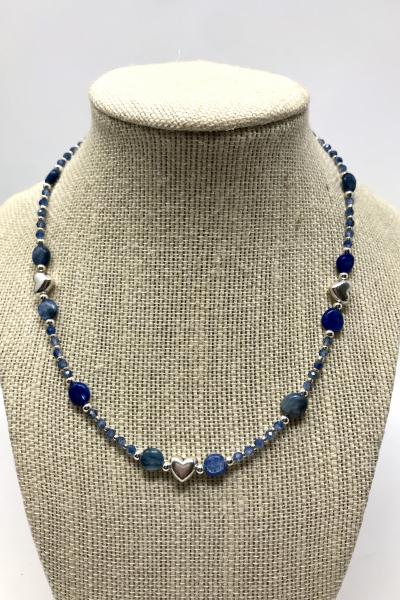 Kyanite Semi Precious Gemstone Jewelry Set picture