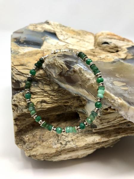 Emerald Precious Gemstone Jewelry Set picture