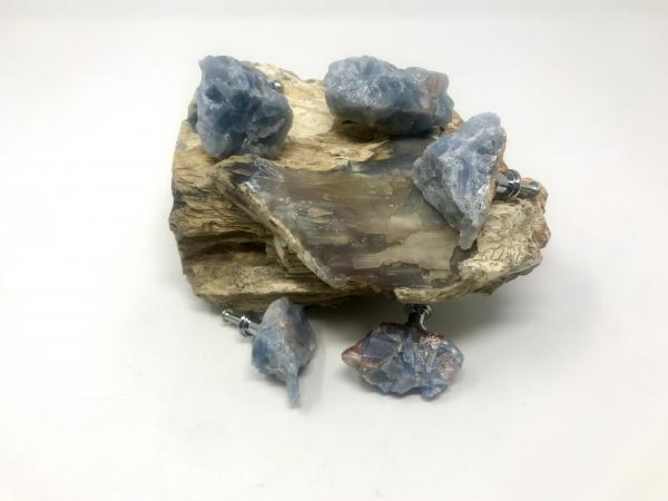 Blue Calcite Drawer Pulls picture