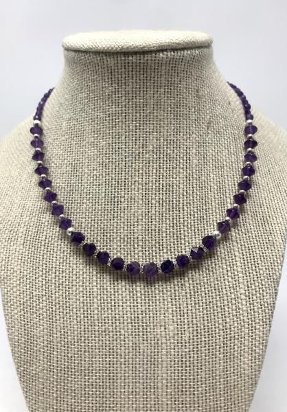 Amethyst Semi Precious Gemstone Jewelry Set picture