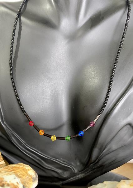 Rainbow Swarovski Crystal Jewelry Set picture