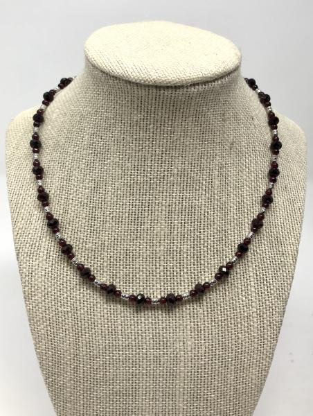 Garnet Semi-Precious Gemstone Jewelry Set picture