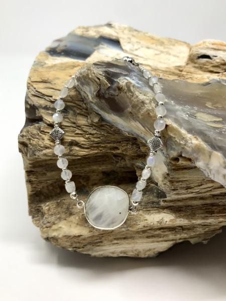 Moonstone Semi Precious Gemstone Jewelry Set picture