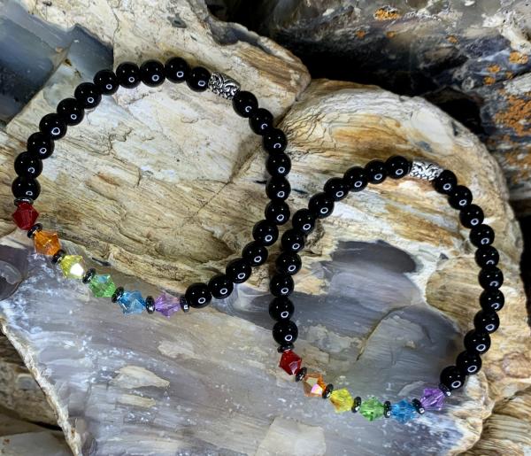 Swarovski Rainbow Stretch Bracelets picture