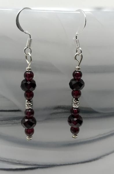 Garnet Semi-Precious Gemstone Jewelry Set picture