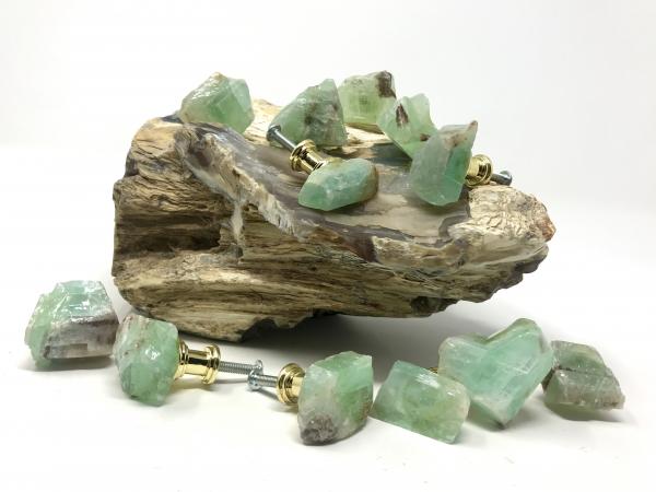 Green Calcite Drawer Pulls picture