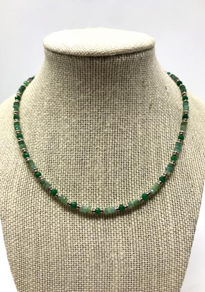 Emerald Precious Gemstone Jewelry Set picture