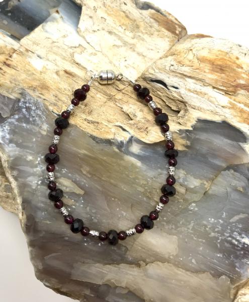 Garnet Semi-Precious Gemstone Jewelry Set picture