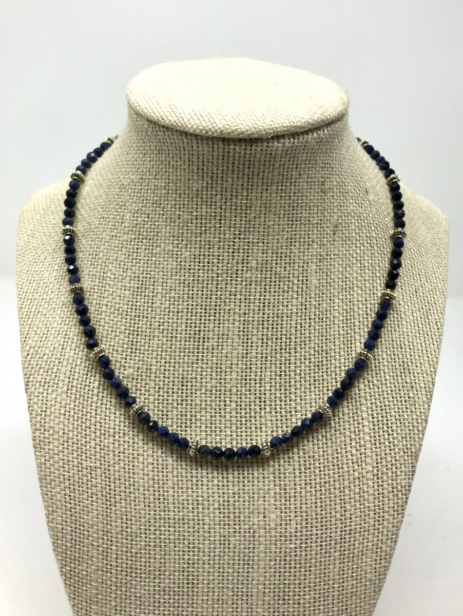 Sapphire Precious Gemstone Jewelry Set picture