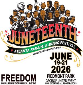 Juneteenth Atlanta Parade and Music Festival logo