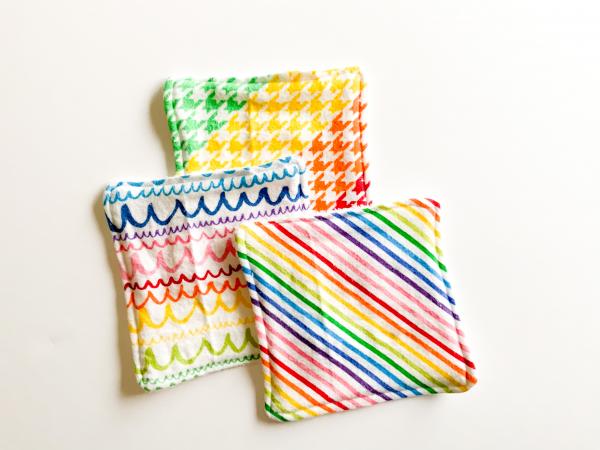 Rainbow Wash Cloths