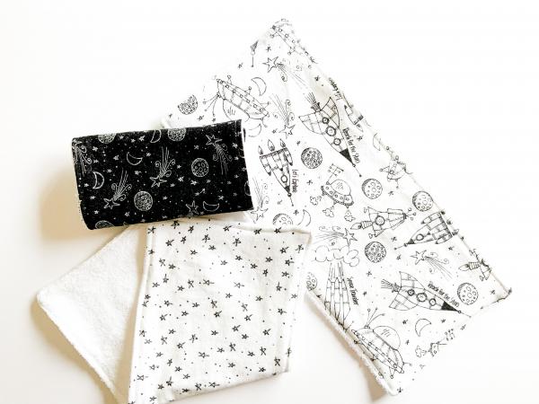 Blast Off Burp Cloths