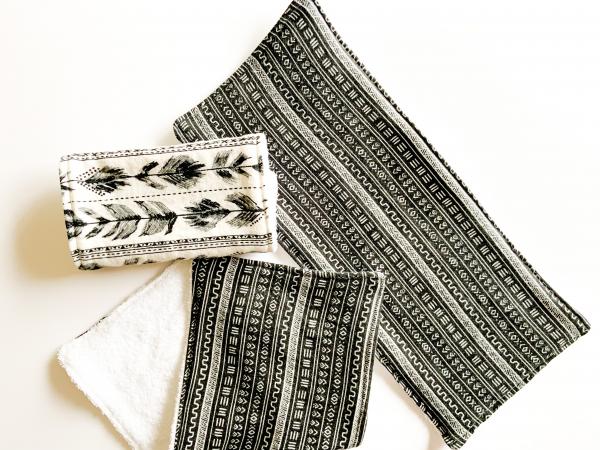 Aztec Burp Cloths picture