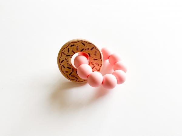 Pink Quartz Donut Teether picture