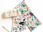 Fall Floral Burp Cloths