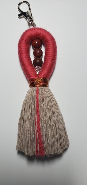 Natural Gemstone Keychain/Bag Tassel