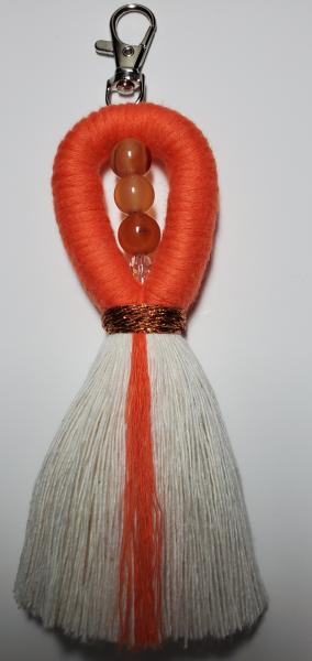 Natural Gemstone Keychain/Bag Tassel