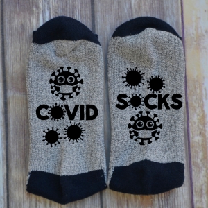 COVID SOCKS (NOVELTY SOCKS) picture