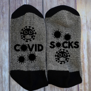 COVID SOCKS (NOVELTY SOCKS) picture