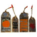 Pick your own Pumpkin | Welcome Fall Wood Tag Set