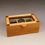 H1050 - Glass topped Wrist Watch Display Box