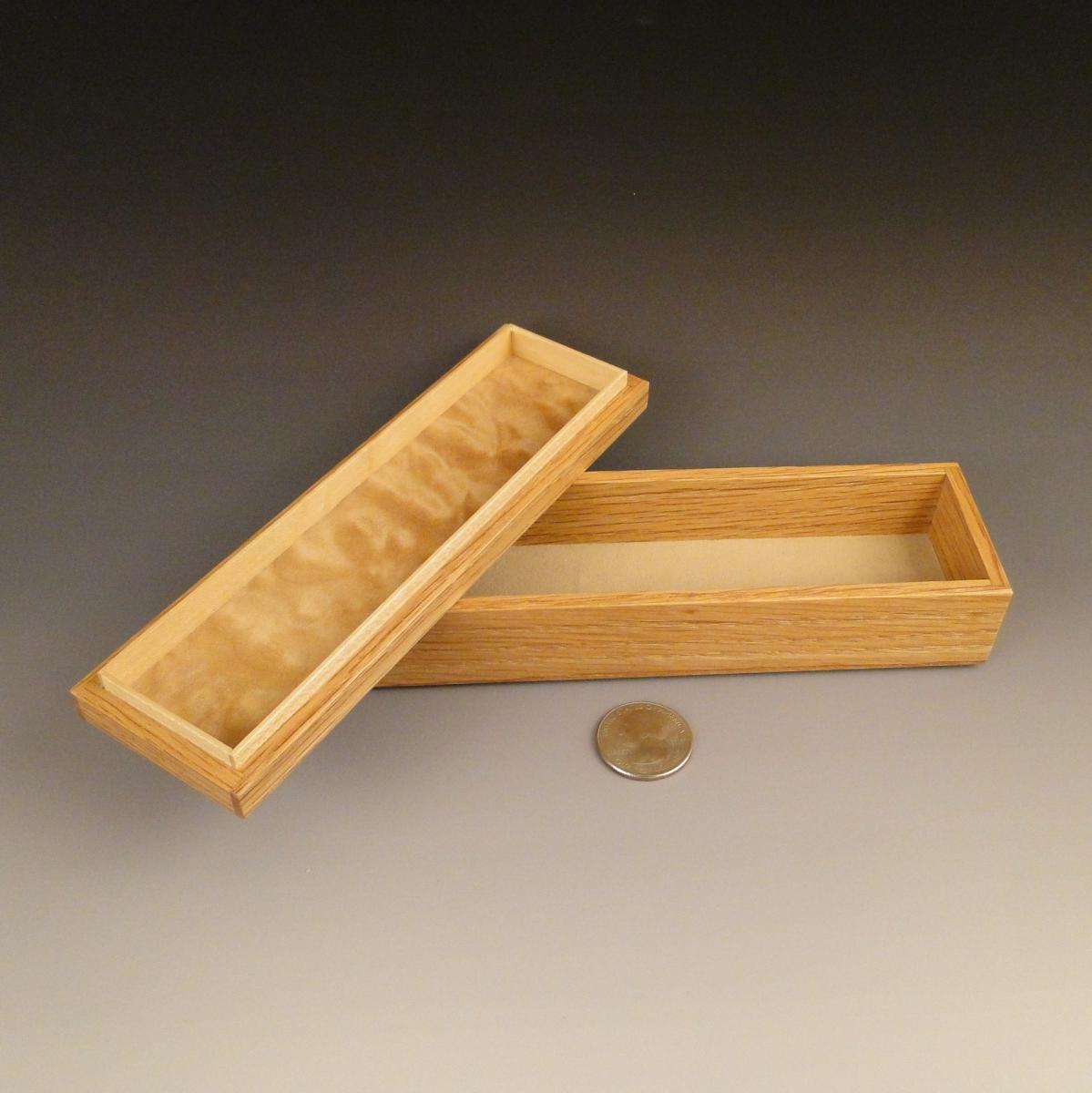 L1142 - Pen style, long fitted lid box picture