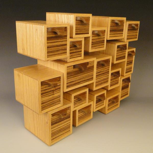 D486 18 drawer 'Odd Stacked' 18DQA picture