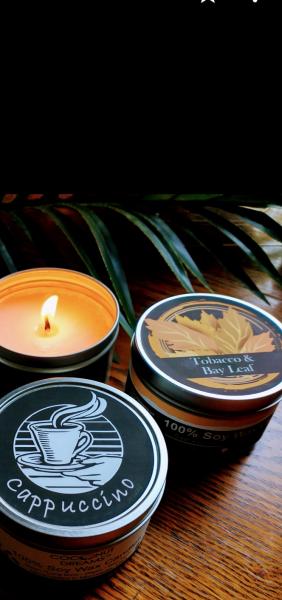 Tobacco & Bay Leaf Soy Wax Candle picture