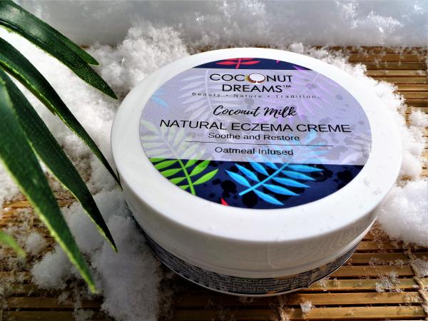 Coconut Milk Eczema Crème/ 4 Oz