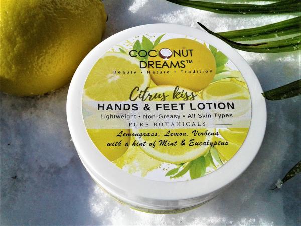 CITRUS KISS Hands & Feet Lotion/ 4Oz